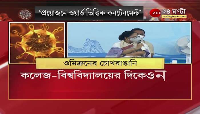 Mamata: 'Corona's third wave in the country', school-college closed again in the state? Containment zone from January 3?