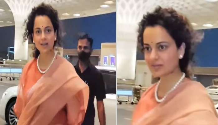 Kangana Ranaut: মাস্ক ছাড়াই বিমানবন্দরে প্রবেশ, ট্রোলের মুখে কঙ্গনা