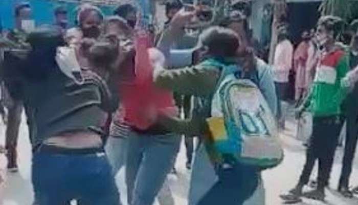 Video: কলেজ খুলতেই দু&#039;পক্ষের মধ্যে বচসা-মারামারি! ধুন্ধুমারকাণ্ড বেলুড়ে 