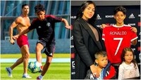 Cristiano Ronaldo Jr: বাবা-ছেলে এক ক্লাবে! ৭ নম্বর জার্সিতেই জুনিয়র Man Utd-তে