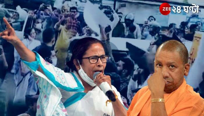 Mamata Banerjee In Varanasi: &#039;যোগীজি ম্যায় কাভি ঝুঁকা নেহি&#039;, মোদী-গড়ে মমতার হুঙ্কার