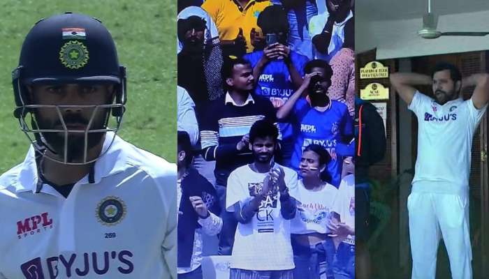 Virat Kohli&#039;s 100th Test: সাজঘরে ফেরার পথে কোহলিকে ভালবাসায় ভরিয়ে দিল গ্যালারি