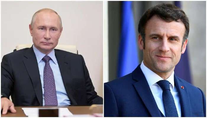 Russia-Ukraine War: Ukraine-র পারমাণবিক কেন্দ্রে হামলার কোনও ইচ্ছা নেই, Macron-কে ফোনে জানালেন Putin
