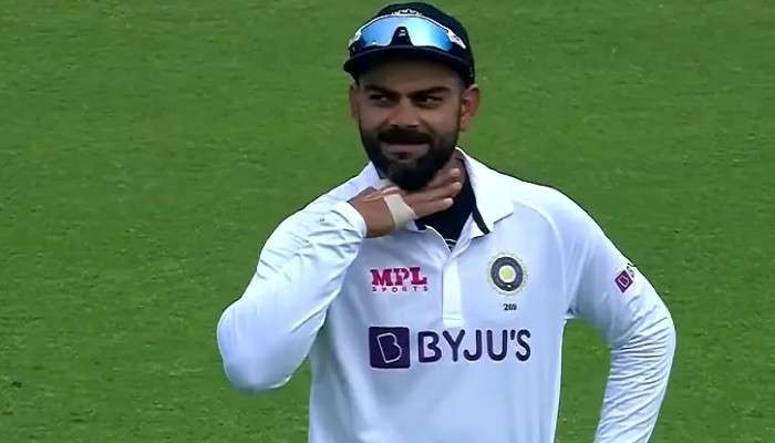 Virat Kohli&#039;s 100th Test: Allu Arjun-এর ‘পুষ্পারাজ ঝুকেগা নেহি’ থেকে &#039;শ্রীভল্লি&#039; সেলিব্রেশনে মজে Virat Kohli