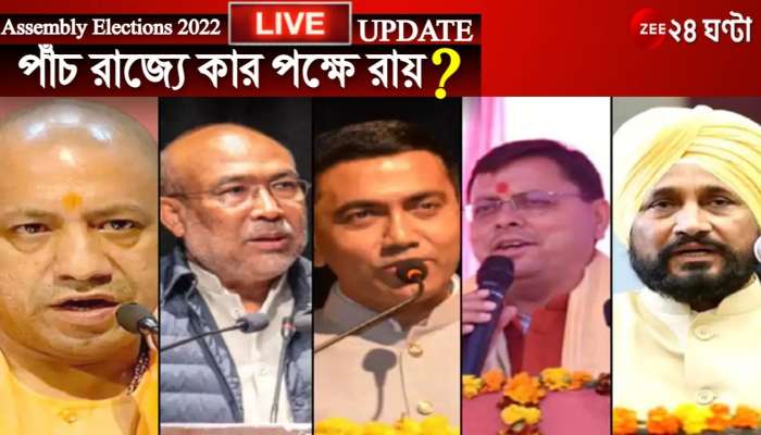 Assembly Elections Results 2022: &#039;হাত&#039; নয়, উত্তরের &#039;গড়&#039; হাতে রাখল বিজেপি, পঞ্জাবে আপের ছক্কা