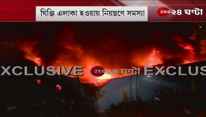 Tangra Fire: slums in surrounding, growing panic over Tangra fires, firefighting problems in crowded areas. news
