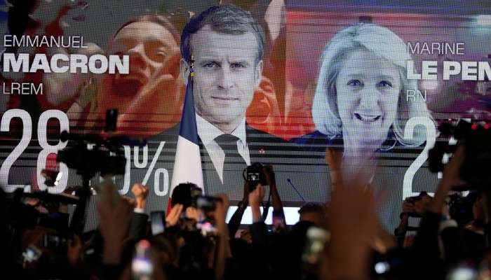 French Elections: জমে গেছে ফ্রান্সের প্রেসিডেন্ট নির্বাচন; মুখোমুখি দ্বৈরথে ম্যাক্রোঁ-মেরিন