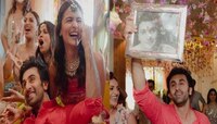 বাবার ছবি হাতে মেহেন্দি অনুষ্ঠানে রণবীর, আলিয়ার নাম লিখিয়েছেন হাতে
