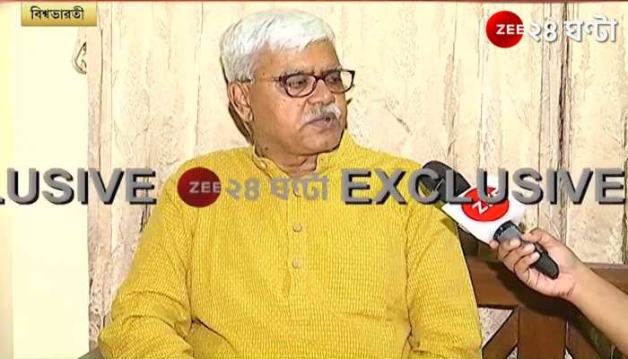 Visva-Bharati: 'কেন্দ্র-রাজ্য দ্বন্দ্বের মাঝে স্যান্ডউইচ হচ্ছি', বিস্ফোরক উপাচার্য বিদ্যুৎ চক্রবর্তী