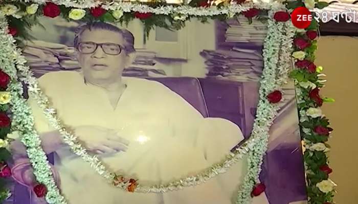 Today is Satyajit Ray's birthday, fans have been coming since morning