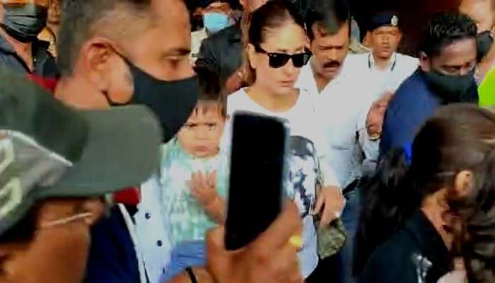 Kareena Kapoor Khan in Kalimpong Photo: ছেলে জেহকে সঙ্গে নিয়ে বাগডোগরা এয়ারপোর্টে করিনা কাপুর খান, পাড়ি দিলেন কালিম্পংয়ে