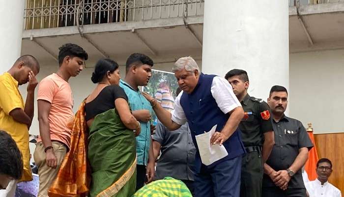 Jagdeep Dhankhar: ভোট পরবর্তী 'অশান্তি'র প্রতিবাদে রাজভবনে BJP;  রাজ্যের ভাবমূর্তি কলঙ্কিত: রাজ্যপাল