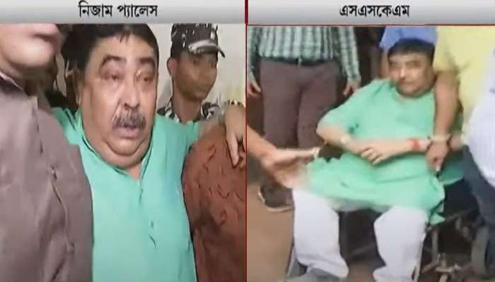 Anubrata Mandal:  CBI দফতর থেকে সোজা SSKM-এ অনুব্রত, হুইল চেয়ারে উডবার্নে &#039;কেষ্ট&#039;