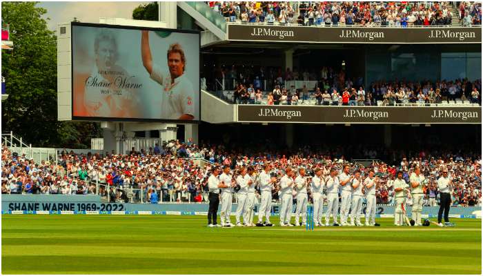 Shane Warne: ২৩ নম্বর ওভারে, ২৩ সেকেন্ডের জন্য ওয়ার্নকে স্মরণ করল লর্ডস!