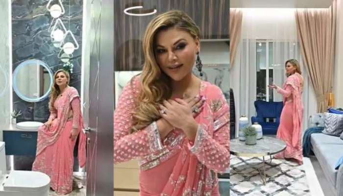 Rakhi Sawant : স্নানঘর থেকে শয়নকক্ষ, দুবাইয়ে কেনা নতুন ফ্ল্যাট ঘুরিয়ে দেখালেন রাখি