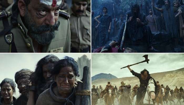 Shamshera trailer: &#039;শামসেরা&#039;য় বাহুবলীর ছায়া, ত্রাতার ভূমিকায় দেখা দিলেন ডাকু রণবীর