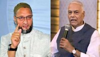 বিরোধী রাষ্ট্রপতি প্রার্থী যশবন্তকে সমর্থন আসাদউদ্দিনের