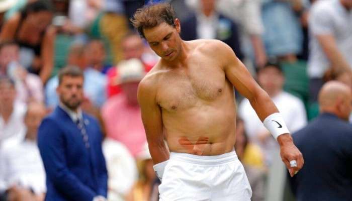 Rafael Nadal, Wimbledon 2022: তলপেটের ছেঁড়া পেশিতে ৭ মিমি ক্ষত! তবুও সেমি খেলতে মরিয়া রাফা