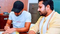 বাংলা এখন অতীত, ত্রিপুরায় সই করলেন ঋদ্ধিমান সাহা