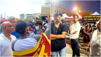 প্রেসিডেন্টের পদত্যাগের দাবিতে উত্তাল শ্রীলঙ্কা! প্রতিবাদে পথে জয়সূর্য-মহানামা