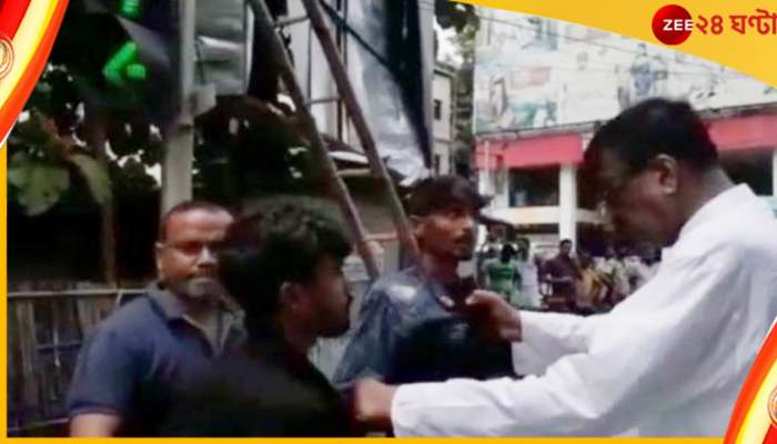Video: বেআইনি হোর্ডিং? বিজ্ঞাপন সংস্থার কর্মীর কলার ধরে থানায় হাজির রবীন্দ্রনাথ ঘোষ 
