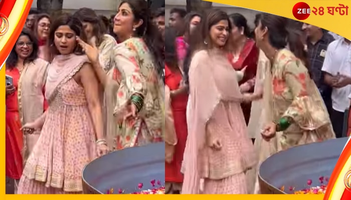 Shilpa Shetty Dance: গণপতির বিসর্জন, ভাঙা পায়েই তুমুল নাচ শিল্পা শেট্টির, ভাইরাল ভিডিয়ো