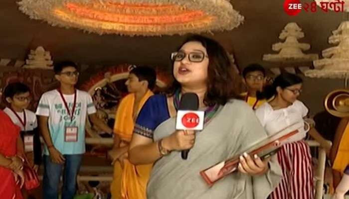 Kashi Bose lane Durga Puja samiti got the prize 'Sera Ecofriendly Puja'