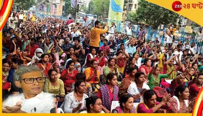 TET Qualifiers Agitation: নিয়োগ না দিলে উঠব না; হুঁশিয়ারি আন্দোলনকারীদের, পাল্টা &#039;আইন&#039; দেখালেন পর্যদ সভাপতি