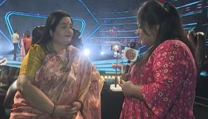 Anuradha Paudwal: 'Songs are no longer heard, seen' Anuradha Paudwal from Saregamapa stage