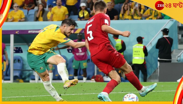 Australia vs Denmark | FIFA World Cup 2022: অভাবনীয়! লেকির গোলে ড্যানিশদের স্বপ্নভঙ্গ, প্রি-কোয়ার্টারে চলে গেল সকারুজ