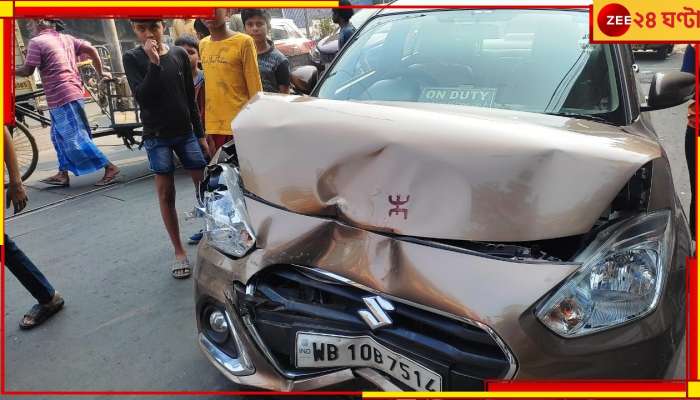 Accident: ফের বেপরোয়া গতি! ছুটির দিনে শহরে জোড়া দুর্ঘটনা, আহত ৬