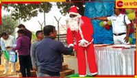 হারানো মোবাইল ফিরিয়ে দিতে হাজির সান্তা, বড়দিনে নজর কাড়ল পুলিস