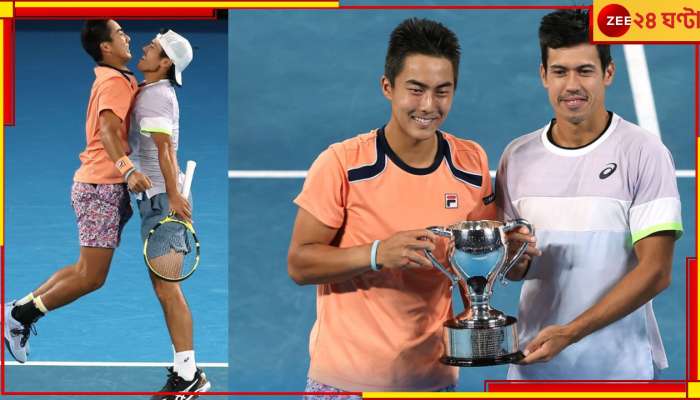 Rinky Hijikata And Jason Kubler | Australian Open 2023: মেলবোর্নে &#039;ডাবল ধামাকা&#039;! খেতাব থাকল অস্ট্রেলিয়াতেই