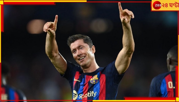 Robert Lewandowski: লেওয়ানডস্কির পরনে পাঞ্জাবি-শাল! লা লিগার টপ স্কোরার বাংলার &#039;গোলন্দাজ&#039;