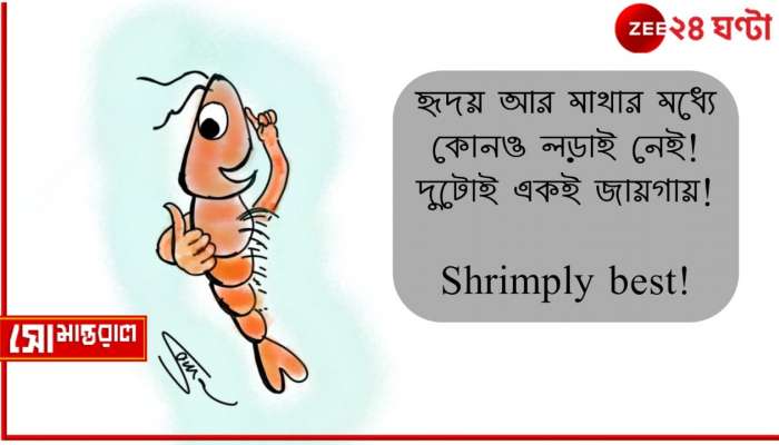 Week 7 | Daily Cartoon | সোমান্তরাল | উহ-চিংড়ি!