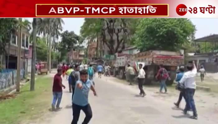 Clash between Trinamool and BJP students at Siliguri Polytechnic College