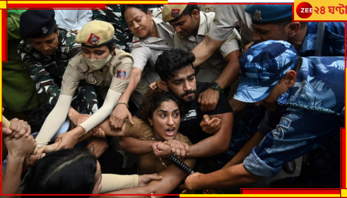 Wrestler Protest: রাজপথে সম্মান হারানো ভিনেশ-সাক্ষীদের বিরুদ্ধে এফআইআর দায়ের করল দিল্লি পুলিস, বিতর্ক তুঙ্গে 