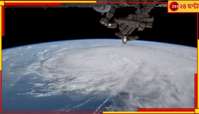 Cyclone Biparjoy: মধ্যভাগে ঘূর্ণিঝড়ের চোখ, চারিদিকে ঝোড়ো বলয়! মহাকাশ থেকে &#039;বিপর্যয়&#039;-এর ভয়ঙ্কর ছবি 