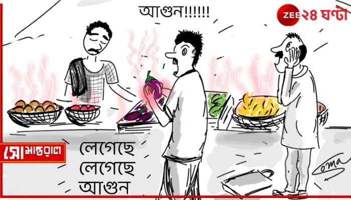 Week 13 | Daily Cartoon | সোমান্তরাল | লেগেছে আগুন... 