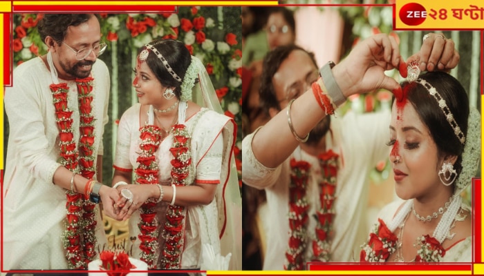 Shruti-Swarnendu Wedding Photo: &#039;স্বপ্নের মতো দিন!&#039;,সাদা জামদানি-রুপোর গয়নায় নজরকাড়া শ্রুতির বিয়ের লুক,মেনুতে ২৩ পদ...