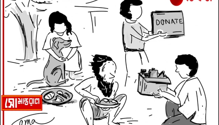 Week 16 | Daily Cartoon | সোমান্তরাল | সামাজিক মাধ্যমে দানের দিন! না জানলে জেনে নিন...