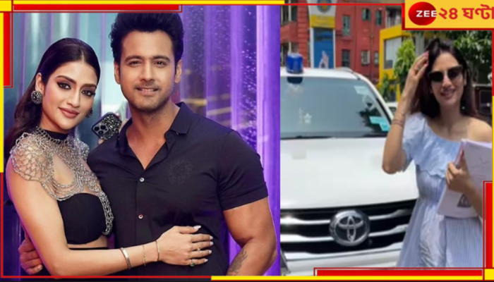 Nusrat Jahan: নীলবাতির গাড়ি নিয়ে যশের সঙ্গে ব্যক্তিগত কাজে নুসরত, ফের বিতর্কে অভিনেত্রী-সাংসদ...