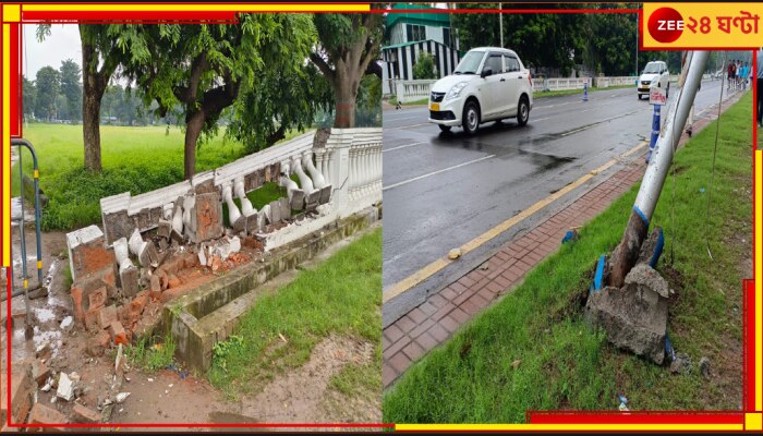 Mayo Road Accident: রাতের রেড রোডে বেপরোয়া ট্রাক, দুর্ঘটনা টের পেলনা পুলিস