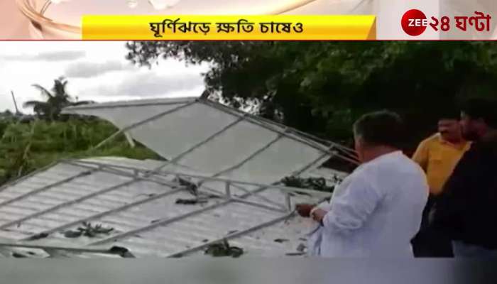 Momentary Cyclone Hits Hooghly MLAs Stand With Victims