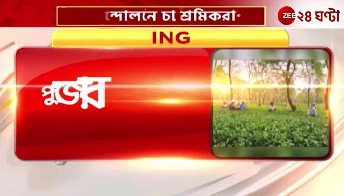 Denguajhar Tea garden workers protest