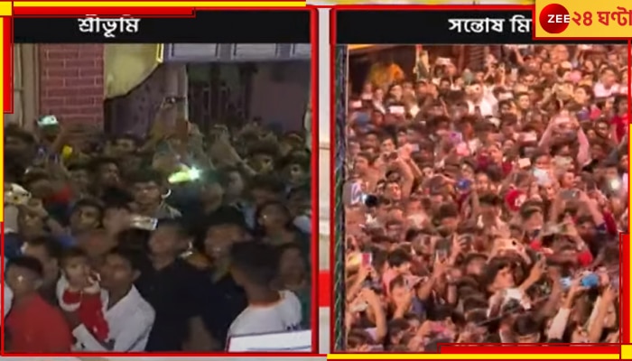 LIVE: শোভাবাজার থেকে বাগবাজার, অষ্টমীতে মণ্ডপে মণ্ডপে জনজোয়ার 