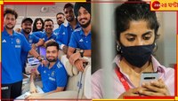 রিঙ্কুদের বিমানে সুন্দরী এলোকেশী! চেনেন কি এই 'মিস্ট্রি গার্ল'কে? 