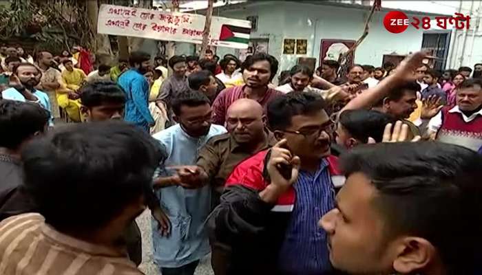 Jadavpur University clash for saraswati Puja 