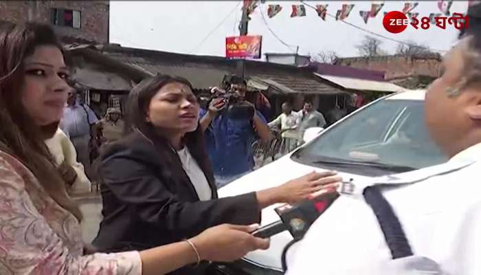Blocked womens front at Bhojerhat locket had heated argument with police