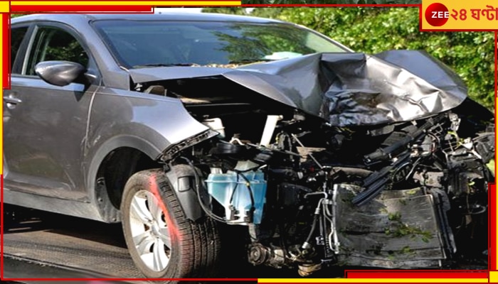 Car Accident: ধাক্কায় দেহ পড়ল ছাদে, বাইকারের দেহ নিয়ে ১৮ কিমি দৌড়ল গাড়ি